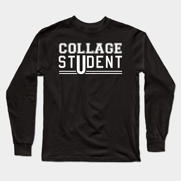 Study Studying University Student College Long Sleeve T-Shirt by dr3shirts